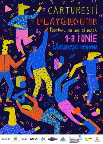 Cărturești Playground:Festival de joc și joacă în grădina scecretă