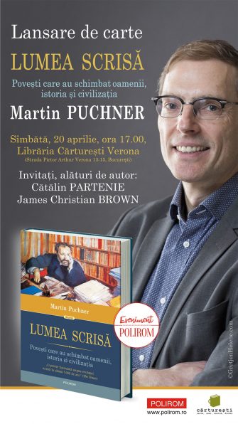 Martin Puchner la Cărturești Verona