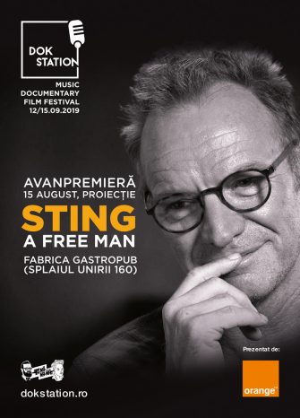 Avanpremieră DokStation 2019 – proiecție documentar Sting – A Free Man