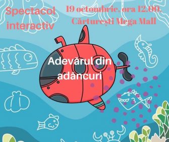 Teatru interactiv: „Adevărul din adâncuri” la Cărturești Mega Mall