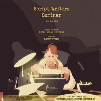 Cristina Jacob organizează un curs de scenaristică alături de profesorul Roger Hyams de la London Film School