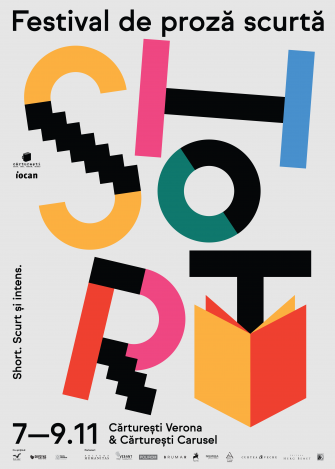 Cărturești sărbătorește 19 ani scurt și intens cu SHORT. Festival de Proză Scurtă