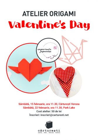 Atelierul creativ dedicat Valentine’s Day