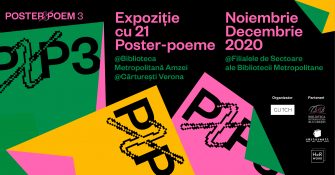 Expoziția POSTER X POEM aduce poezia mai aproape de oameni, în Cărturești Verona și alte locații din București