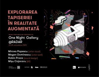 Proiectul One Night Gallery,  Tapiserie în realitate augmentată,  la Cărturești Carusel