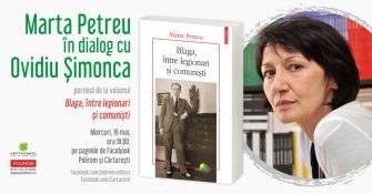 Live & online: Marta Petreu în dialog cu Ovidiu Șimonca despre Blaga, între legionari și comuniști