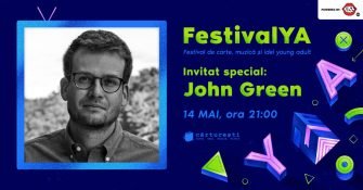Scriitorul John Green spune da întâlnirii cu adolescenții din FestivalYA: festival de carte și idei Young Adult
