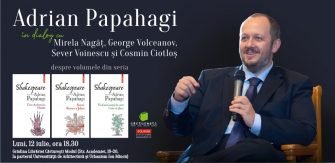 Întâlnire cu Adrian Papahagi la Cărturești Modul