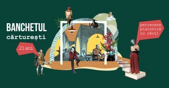 Banchetul Cărturești. Petrecere platonică la 21 de ani cu dans & cărți