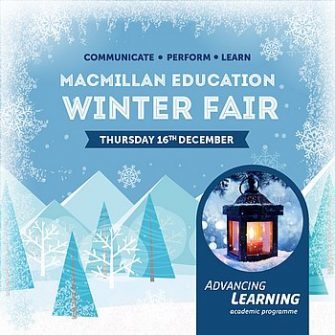 Macmillan Education Winter Fair – 16th December 2021
