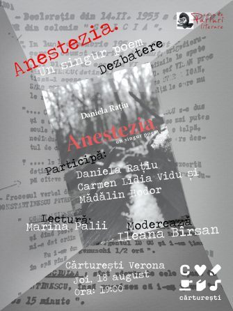 Anestezia. Un singur poem – dezbatere: poezie și crima instituționalizată în regimul comunist