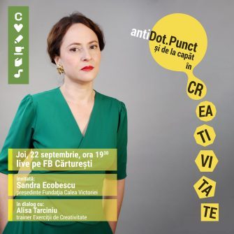 AntiDot: Alisa Tarciniu în dialog cu Sandra Ecobescu
