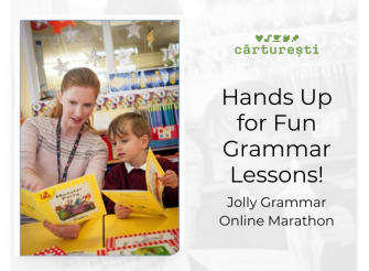 Hands Up for Fun Grammar Lessons! 🙌 – Jolly Grammar Online Marathon