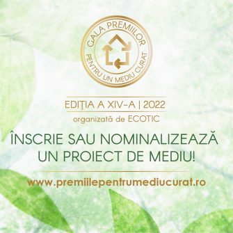 S-au deschis înscrierile în Gala Premiilor pentru un Mediu Curat!