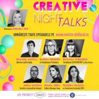 Creative Night Talks, sezonul 5: Discuţii despre colaborare şi coproducţie