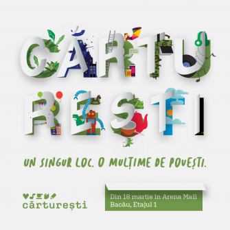 Cărturești își deschide porțile pentru cititorii din Bacău, în preajma Zilei Internaționale a Poeziei