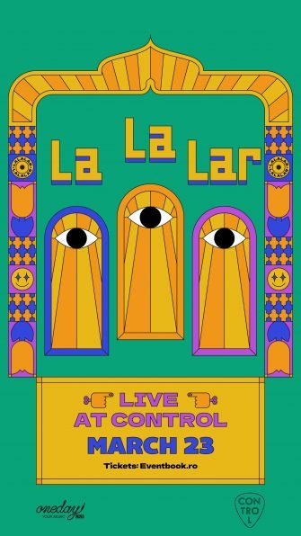 Lalalar | live, în premieră la București |23 martie, Control Club