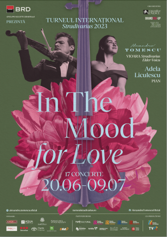 „IN THE MOOD FOR LOVE” sau ascultă cum înflorește muzica pe care ALEXANDRU TOMESCU o aduce în Turneul Internațional Stradivarius 2023