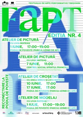 Început de iunie în FAPT: start pentru cea de-a IV-a ediție a Festivalulul de Arte Performative Timișoara