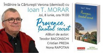 Întâlnire cu Ioan T. Morar la Cărtureşti Verona: Provence, ţinutul secret