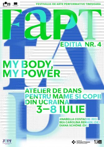 Festivalul de Arte Performative Timișoara duce dansul în grupuri vulnerabile