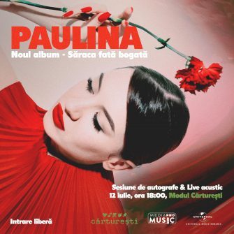 Sesiune de autografe și live acustic Paulina @ Cărturești Modul