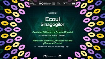 Ecoul Sinagogilor răsună  în septembrie în cinci orașe grație muzicii originale semnate de Alexander Bălănescu în colaborare cu prim-cantorul Emanuel Pusztai