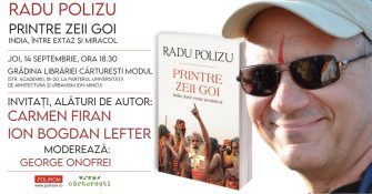 Radu Polizu în dialog cu Carmen Firan și Ion Bogdan Lefter la Cărturești Modul: Printre zeii goi