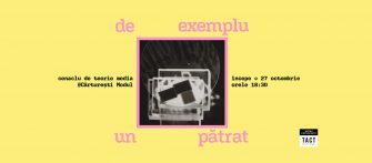 DE EXEMPLU, UN PĂTRAT | Cenaclu de teorie media