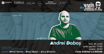 Poetul Andrei Doboș, la Vaida Outdoor Sessions #6