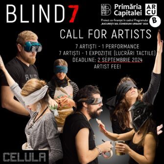 Artiștii sunt provocați să conceapă arta vizuală fără văz, în cadrul proiectului „Blind Seven”