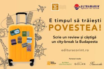 Transformă-ți lectura în vacanță: Câștigă un city-break cu perechea ta la Budapesta!  – Fără tragere la sorți, dar cu tragere de inimă pentru scris! –