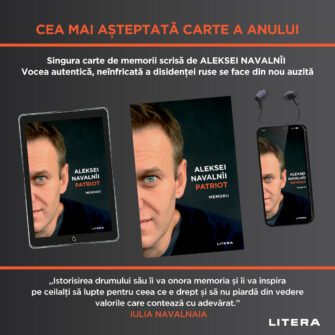 „Patriot. Memorii”, de Aleksei Navalnîi, cea mai așteptată carte a anului, va apărea la Editura Litera