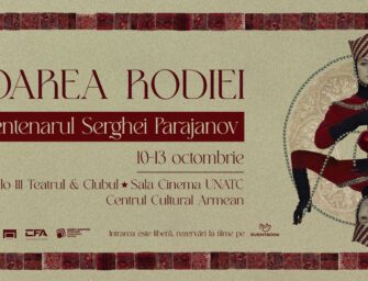 Culoarea Rodiei – Centenarul Serghei Parajanov, sărbătorit la UNATC I.L. Caragiale, Apollo 111 Teatrul & Clubul și Centrul Cultural Armean, între 10 și 13 octombrie