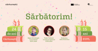 Cărturești celebrează 24 de ani de existență și 15 ani de excelență în literatură europeană
