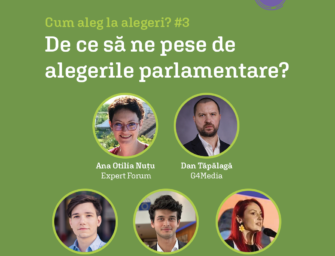 Cum aleg la alegeri? #3| De ce să ne pese de alegerile parlamentare?  | Invitații