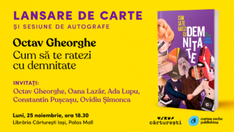Iași | lansare: Cum să te ratezi cu demnitate, de Octav Gheorghe