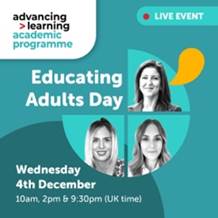 Educating Adults Day  – with Macmillan Education