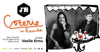 Cozerie: Ruxandra, în dialog cu Vasile Ernu la J’ai Bistrot București