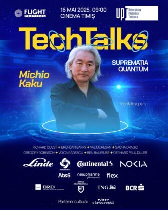 Universitatea Politehnica Timișoara îi aduce la Tech Talks 2025 pe Michio Kaku și Richard Quest