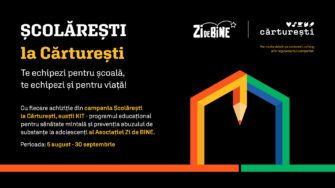 Școlărești la Cărturești: ești la noi, deci dăruiești!