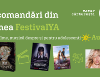 Recomandări din lumea FestivalYA 🌞; Cărți, filme, muzică despre și pentru adolescenți · ~ · August 2025