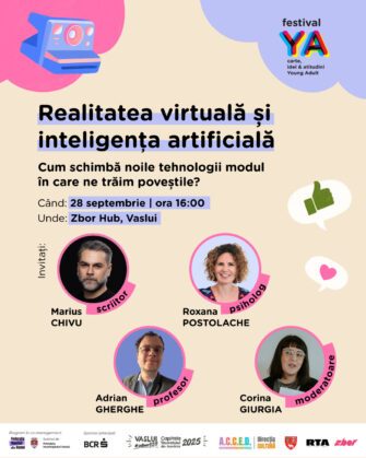 Cu cine te întâlnești la FestivalYA Vaslui, prima ediție: Laura Nowlin, Travis Baldree, Marius Chivu și Mihail