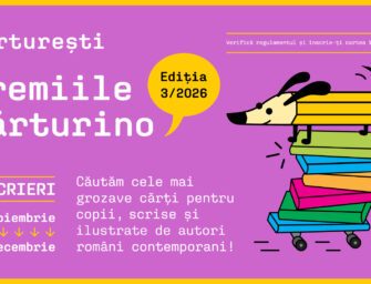 Cărturești anunță cea de-a treia ediție a Premiilor Cărturino, un proiect dedicat scriitorilor și ilustratorilor români de cărți pentru copii