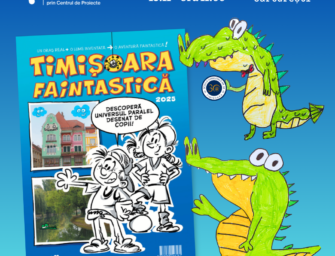 Triplă lansare de benzi desenate: sâmbătă, 15 noiembrie, de la ora 11:00, la librăria Cărtureşti din Piaţa Victoriei se deschide portalul către universul paralel „Timişoara Faintastică“.
