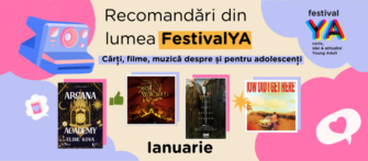 ☃️Recomandări din lumea FestivalYA (Cărți, filme, muzică & jocuri video despre și pentru adolescenți) – Ianuarie 2026 ❄️