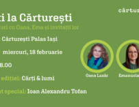 Ești la Cărturești, cu Oana Lazăr și Emanuela Ilie, în Cărturești Palas Iași