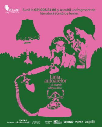 Linia autoarelor – ediția a III-a. Literatură scrisă de femei și citită la telefon în perioada 1-8 martie