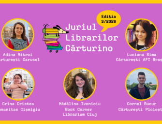 Juriul librarilor la a treia ediție a Premiilor Cărturino