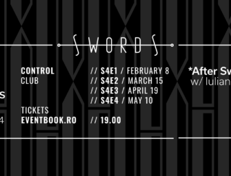 SWORDS – Spoken Word Sessions S4E2: Mircea Dragoman, Angelica Stan, Vlad Alui Gheorghe – 15 martie, la Control Club